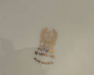 LENOX AUTUMN DINNERWARE
