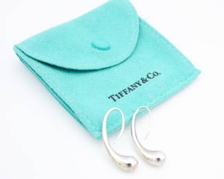 Tiffany And Co Elsa Peretti earrings