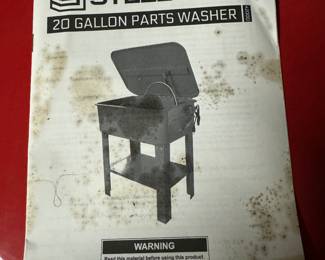 20 gallon parts washer
