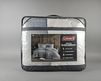Lot 161 | New Coleman Bryce Plaid F/Q Comforter Set