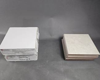 Lot 237 | Ceramic 12"×12" White & Serene White Tiles