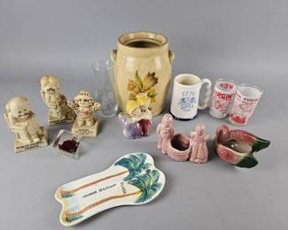 Lot 63 | Vintage Pottery & More Table Lot!