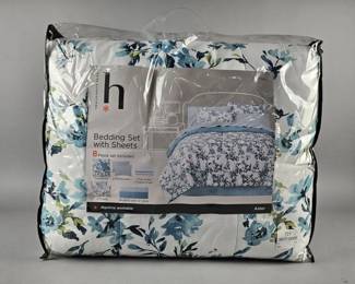 Lot 347 | New Home Expressions 8pc Full Bedding Set