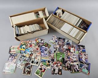 Lot 490 | Vintage NFL/MLB Player Cards