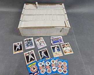 Lot 502 | Lot of Fleer Baseball Cards and Stickers
