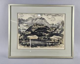Lot 380 | Signed & Numbered Adolf Dehn Lithograph
