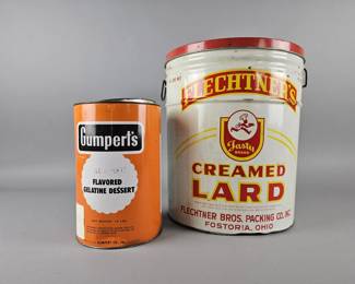 Lot 259 | Vintage Gumpert's & Flechtner's Tins