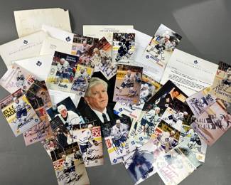 Lot 254 | Toronto Maple Leafs Autographed Photos & More