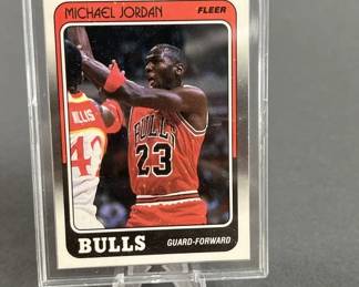 Lot 98 | Fleer 1988 Michael Jordan Card