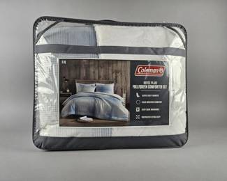Lot 157 | New Coleman Bryce Plaid F/Q Comforter Set