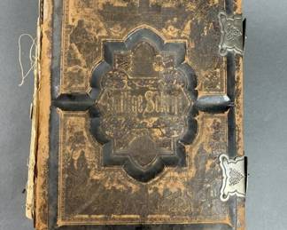 Lot 89 | Antique German Bible, 1892