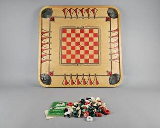 Lot 41 | Vintage Carrom Game Board