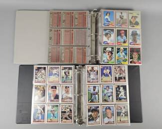 Lot 514 | Vintage MLB Topps Player Card Binders