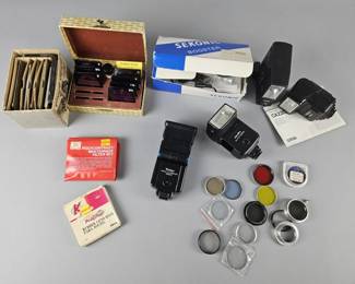 Lot 244 | Vintage Camera Accessories Lot