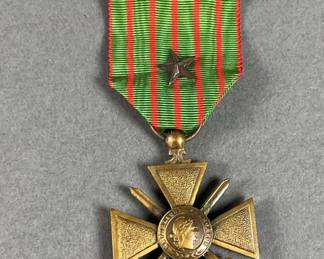 Lot 133 | Antique Croix de Guerre Medal