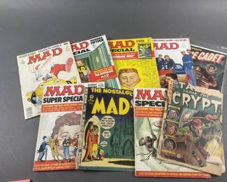 Lot 322 | Vintage Mad Magazines & More