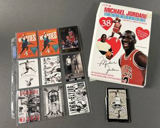 Lot 132 | Nike Michael Jordan Trading Cards & More
