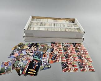 Lot 443 | Vintage NBA/NFL Player Card Variety Lot
