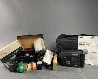 Lot 248 | JVC Compact VHS Camcorder & More