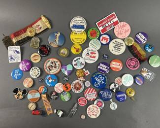 Lot 149 | Vintage Pinbacks & Buttons