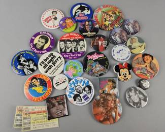 Lot 117 | Vintage Variety Of Collectable Pinbacks & More!