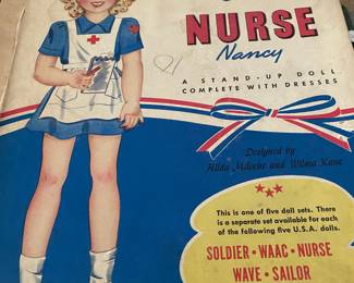 Rare Our Nurse Nancy World War 2 doll