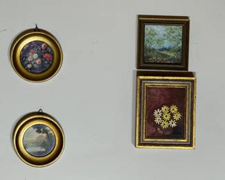 miniature paintings and prints