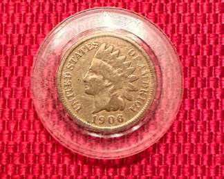 1906 Indian head penny