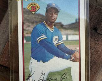 1989 Bowman Baseball Card Rookie Ken Griffey Jr