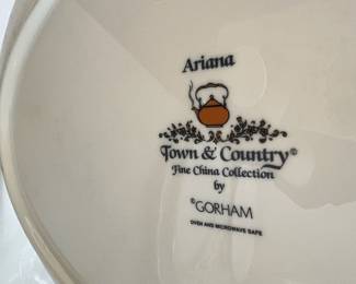 Gorham Ariana Town & Country Fine China Platter
