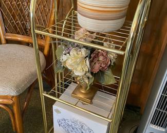 3 Tier Brass Shelf