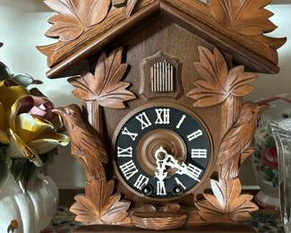 Hubert Herr Mantle Cuckoo Clock 
