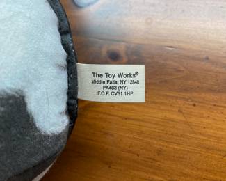  Silk Screened Cotton Cat Doorstop made by Adeline Halvorson