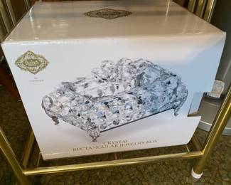 Shannon Crystal Rectangular Jewelry Box