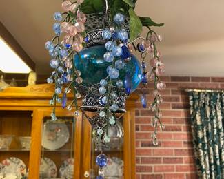 Blue Moroccan Tea Light Lantern