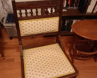DIFFERENT ANTIQUE CHAIR ALL LOOK NEW