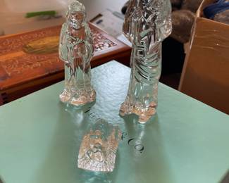 Waterford crystal nativity from Tiffany & Co