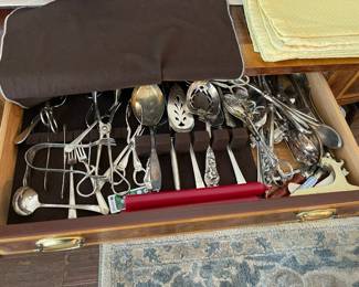 Silverplate serving ware