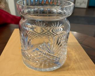 Waterford cookie jar