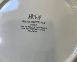 Mikasa dish set - Italian Countryside