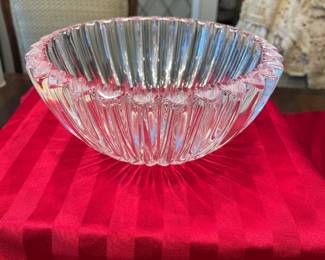Tiffany & Co crystal heart bowl