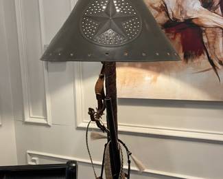 Close up of floor lamp - too fun!