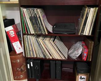 Vintage vinyl and electronics