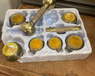 Vintage hand weights - Bristol England