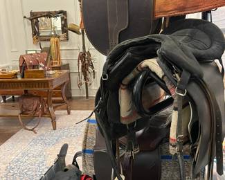 English and Western saddles 15, 16 and 17 inches