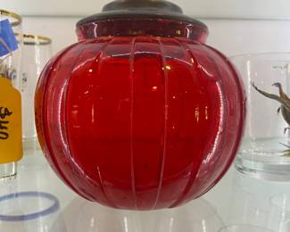 Circa 1900's biscuit jar