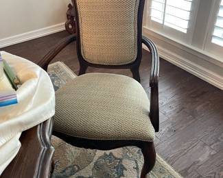 Dining chair - two captains chairs, four side chairs