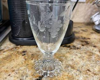 Vintage Fostoria 'Boopie' glasses