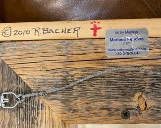 Mother and colt original oil - Marless Fellows