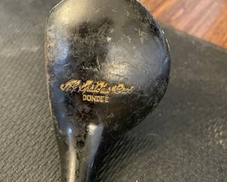 Vintage golf clubs - AJ Spalding & Brothers Dundee Circa 1920s